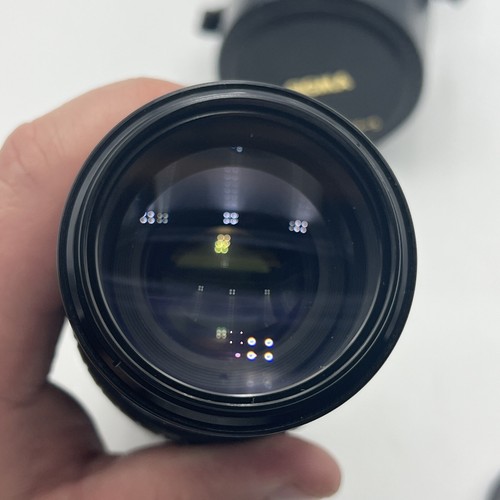 SIGMA 75-250MM F/4-5 CAMERA ZOOM LENS WITH CAPS & CASE - KONICA AR MOUNT - EX+ - Picture 12 of 17