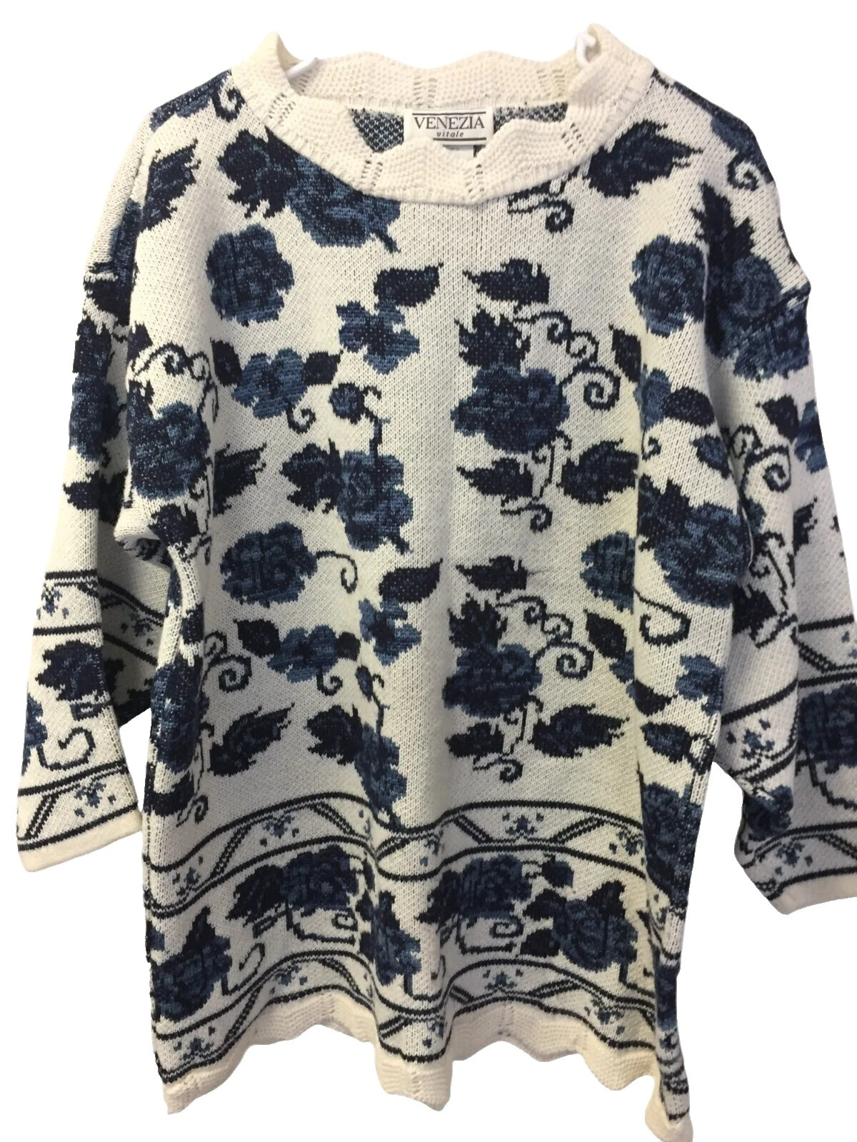 Suéteres para mujer Venezia negro Poliéster