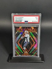 👉👉👉 STUNNER ALERT 🔥 FIRE FORGED🔥 TOM BRADY-PSA 7 2022 PANINI PHOENIX #FF1