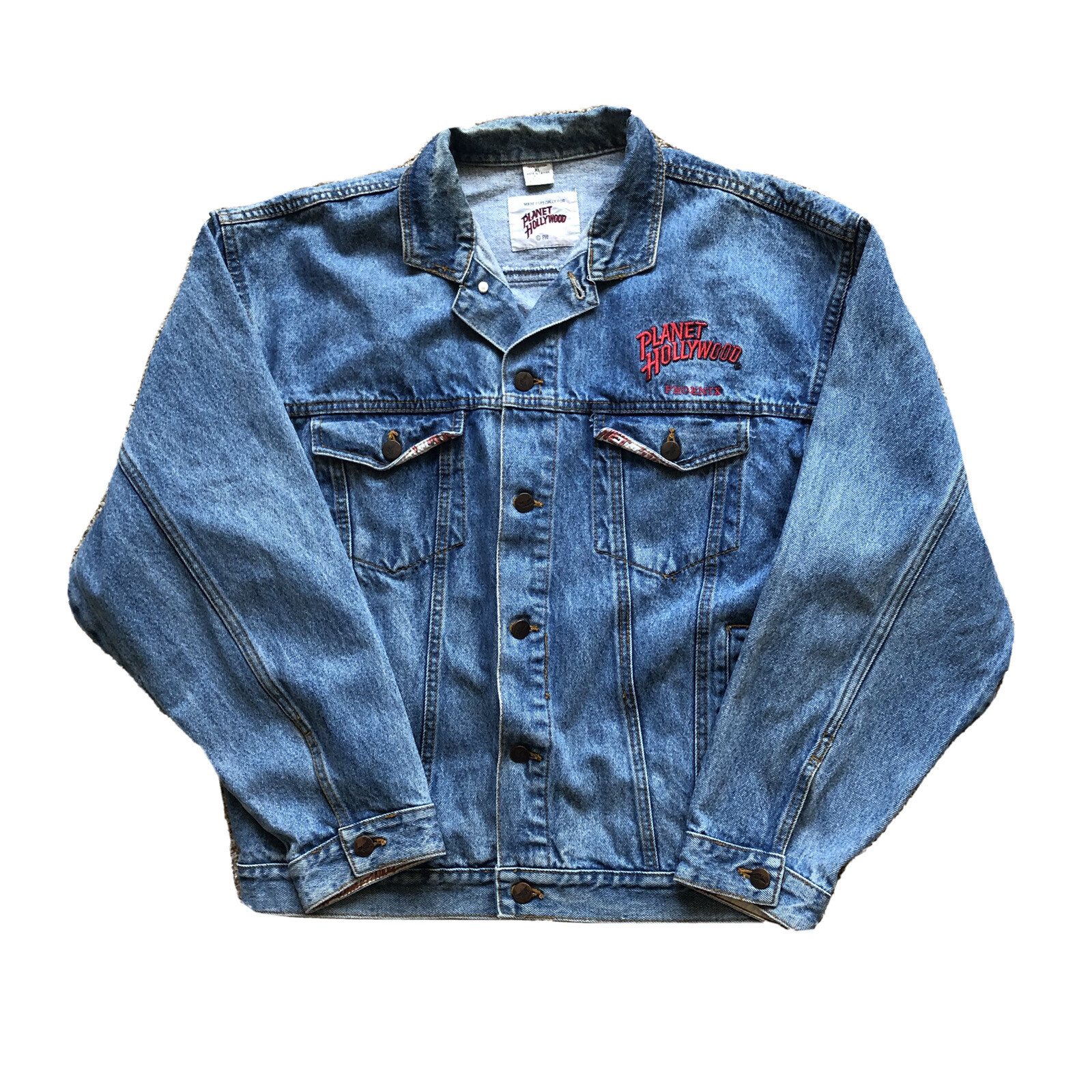 Hollywood Phoenix Arizona Embroidered Blue Jea… Gem