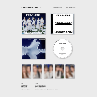 LE SSERAFIM JAPAN 1st Single FEARLESS Album Solo Jacket
