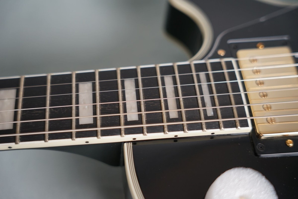 Epiphone Inspired by Gibson Les Paul Custom Ebony Electric Guitar