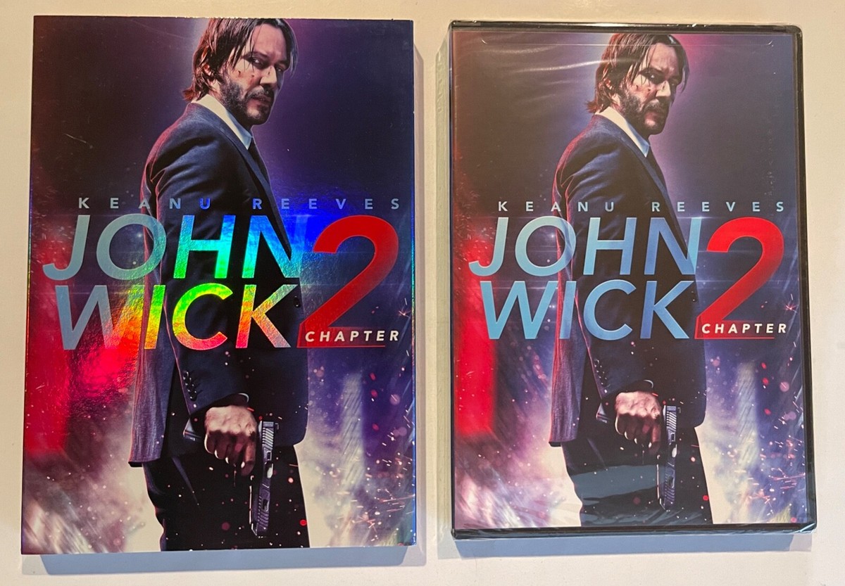 John Wick Chapter 2 (DVD, 2017, Widescreen) NEW, SEALED, Slip