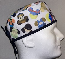 Mickey Mouse Characters Scrub Hat Chemo Cap