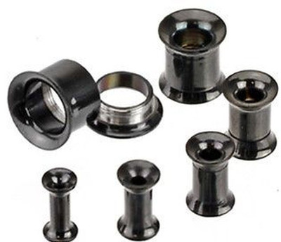 Smooth Flared Edge Screw Fit for Double Flared  Flesh Tunnel PDFK
