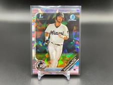 2019 Bowman Draft - Chrome #BDC-168 Evan Edwards Sapphire 1st TTC1541