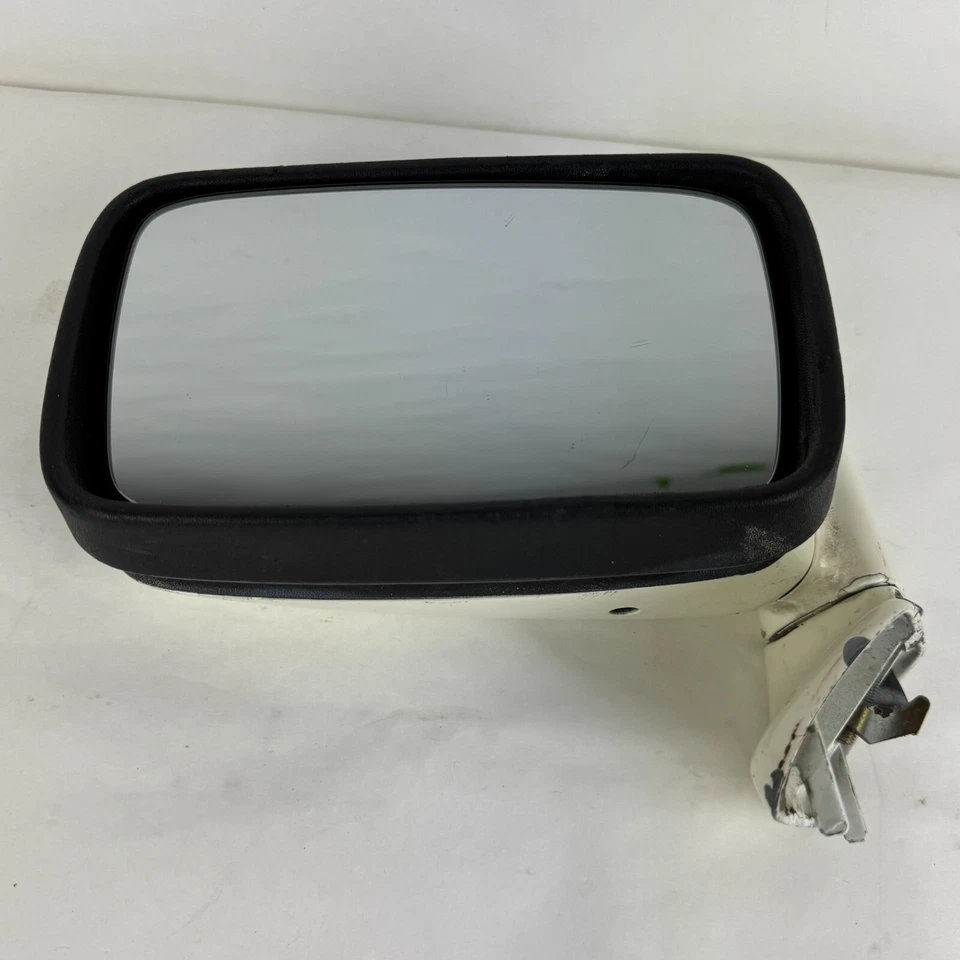 Porsche 911 964 928 944 1978-1989 conjunto de espejos retrovisores con bandera lateral izquierdo del conductor blanco Foto 2 de 4