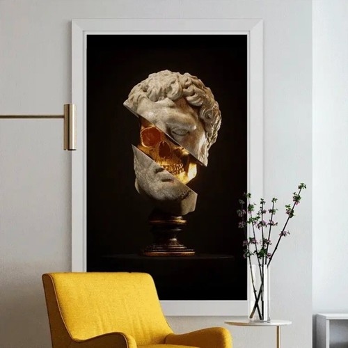 65% OFF FIRESALE - 55" Tokenframe™ Display with White Wooden Frame - 8 Remaining