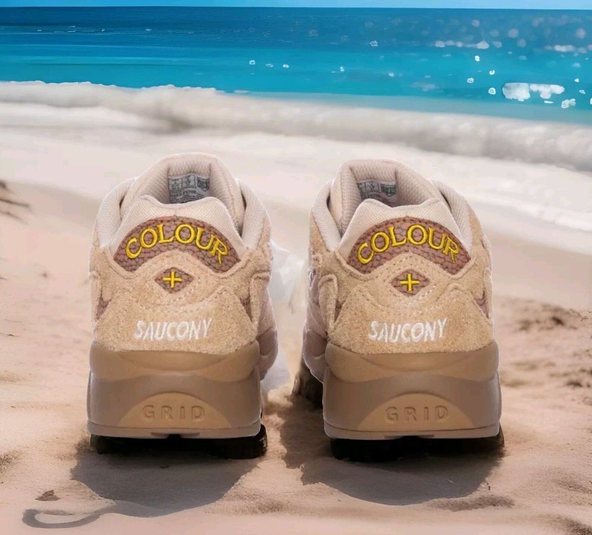Saucony x Colour Plus Companie Grid Shadow 2 Beach Ramble Mens 11.5 S70822-1 Saucony x Colour Plus Companie Grid Shadow 2 | S70822-1  main image 4