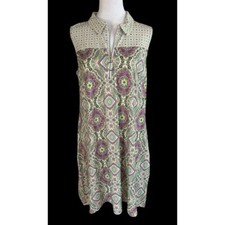 Stella & Grace NWT Sleeveless Shirt Dress Sz S