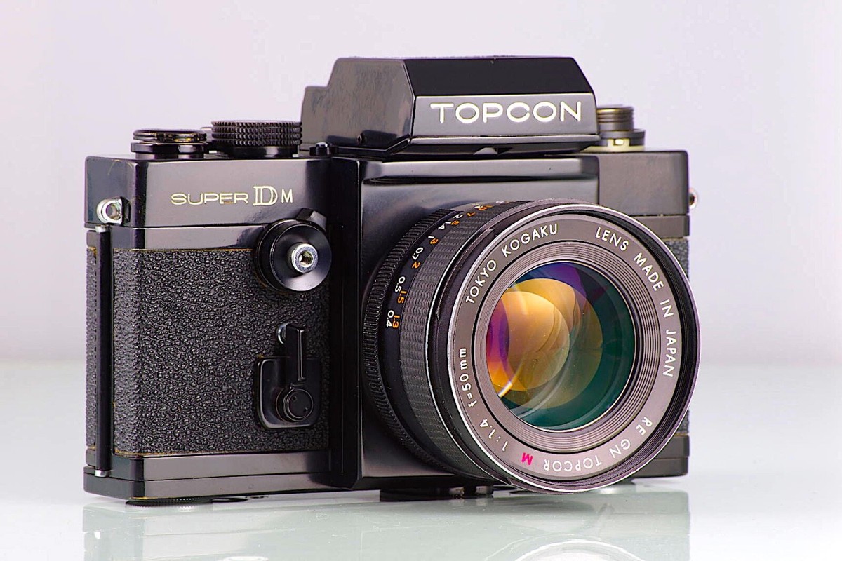 Topcon Super DM トプコン ボディ 50mm F1.4 M RE