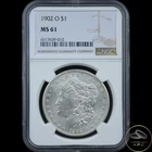 1902 O Morgan Silver Dollar NGC MS61