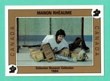 (1) MANON RHEAUME 1993 PEE WEE TOURNAMENT PROMOTION  NM+  CARD (H7390)