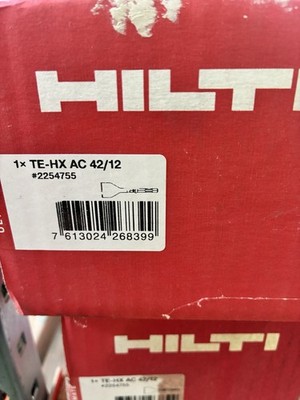 Hilti 16.5 in x 4.9 in 1-1/8  Steel Asphalt Cutter Chisel TE-HX 2254775