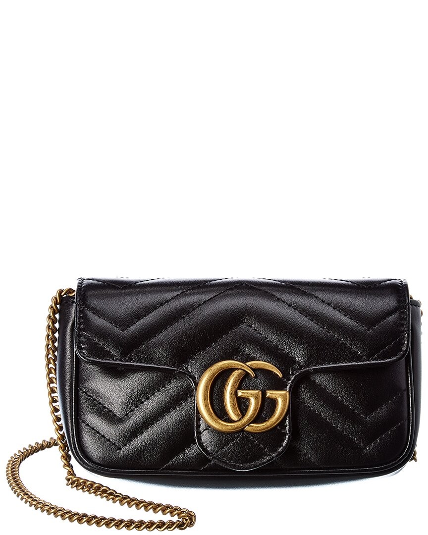 【関税&送料込】Gucci Gg Marmont Super Mini Bag Gucci Gg Marmont Super Mini Matelasse Leather Crossbody
