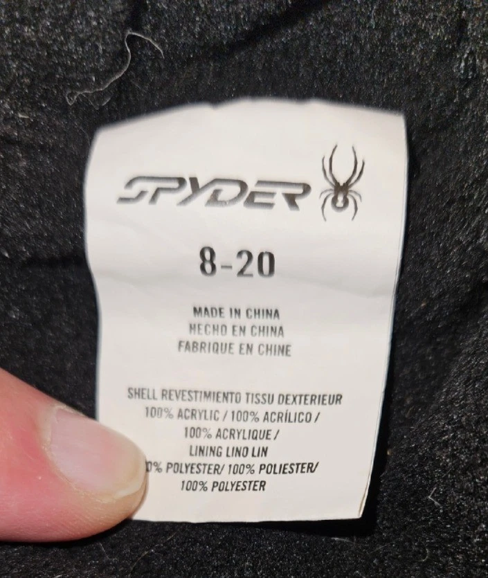 Spyder Flame Beanie Yellow Black Youth 8-20 Y2K Winter Sportswear Streetwear - Image 3 of 3