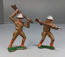 Barclay Manoil Toy Soldiers Bayonet USA Lot of 2