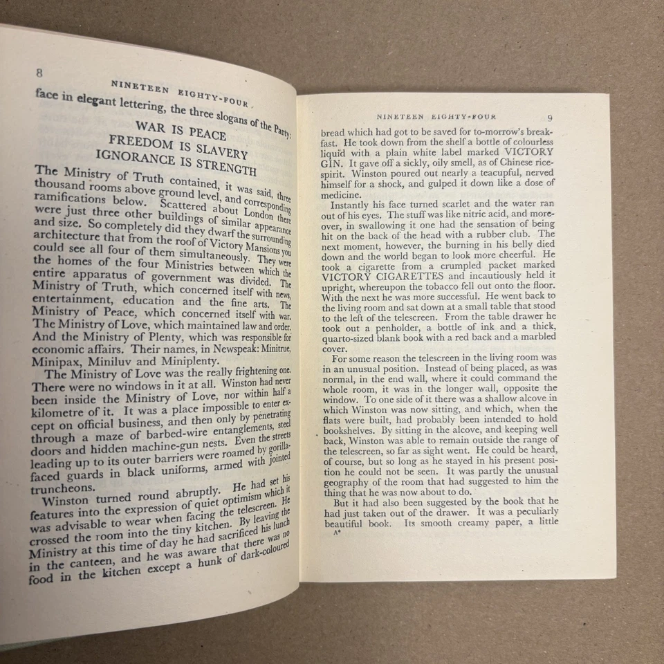 Nineteen Eighty-Four by George Orwell | First Edition (UK) 1949 | Facsimile DJ - Image 3 of 4