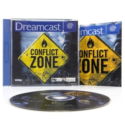 Sega Dreamcast Spiel: Conflict Zone - OVP CIB DC CD-ROM (PAL EUR)