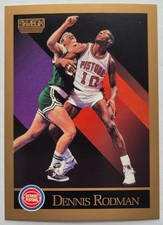 1990-91 Skybox Basketball Dennis Rodman #91 Detroit Pistons