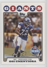 2008 Topps Pro Bowl Osi Umenyiora #303 1j5z