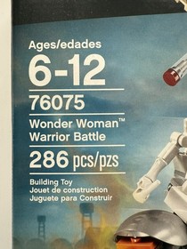 LEGO DC Super Heroes 2017 ~ Wonder Woman Warrior Battle 76075 ~ New in Box!