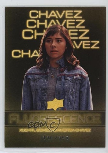 2024 Marvel Studios Series 2 Fluorescence Gold Xochitl Gomez America Chavez ob9 - 第 1/3 張圖片