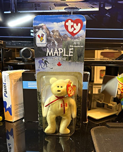 Ty McDonald’s Teenie Beanie Babies Maple the Bear 1999 Vintage Plush