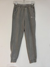 Zara Grey Joggers Sweatpants Size 14 Boys Elastic Waist Drawstring Pockets