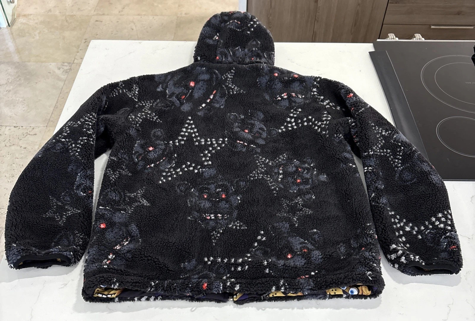 FNAF Rare Reversible Jacket Lumen Theorywear Five Nights at Freddy's Size L NWT image 16