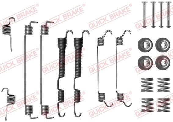 ZubehÖRsatz Bremsbacken Hinten Quick Brake 105 0786 FÜR Mitsubishi ZubehÖR KIT-image
