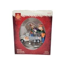 2012 Home Depot Homer Rental Truck Handmade Christmas Tree Ornament