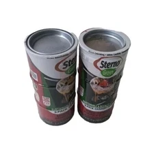 2 packs Sterno Green Canned Heat 6 total Fondue Pots Portable Stoves 2.6oz
