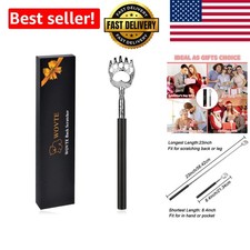 Stylish Bear Claw Back Scratcher - 23" Extendable Design, Perfect for Travel