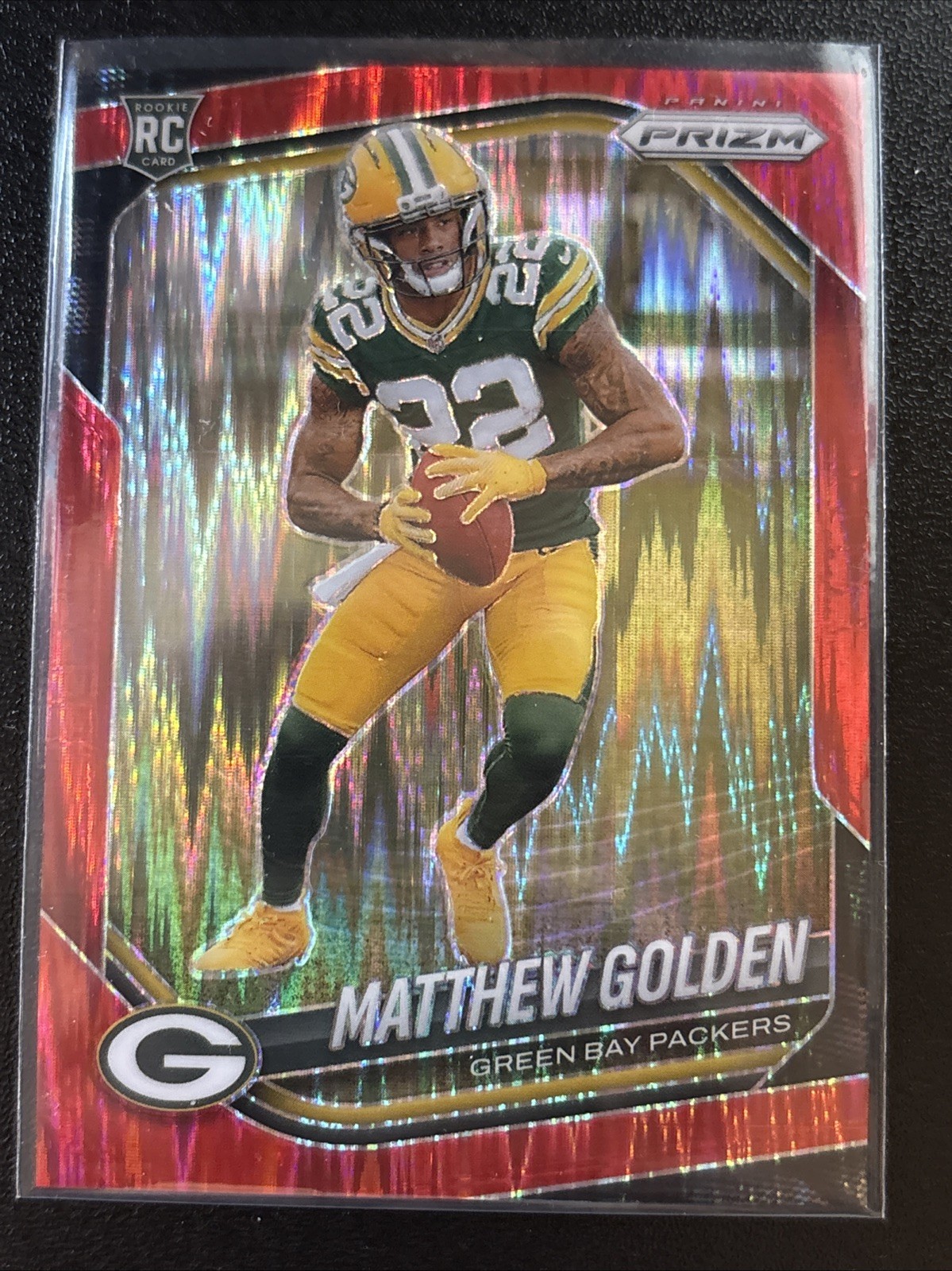 2025 Matthew Golden RC Panini Prizm SP Exclusive Red Flash #326🔥