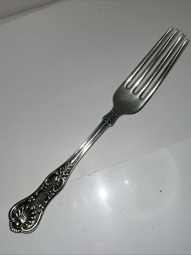 Antique R. Wallace Kings Style Sterling Silver Dinner Fork 7” - 45g
