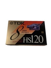 NEW TDK 8MM HS120 Camcorder Video Cassette Tape High Standard P6-120HS