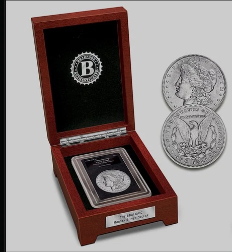 Rare O/CC 1900 Double Mint-Mark Morgan Silver Dollar Coin Danbury MINT