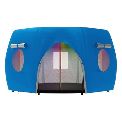 Trampolinzelt, winddichter Markisenschutz, UV-Schutz, Trampolinabdeckung