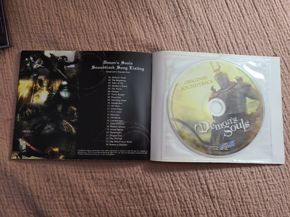 Demon's Souls Artbook & Soundtrack CD - Collectors Edition | eBay