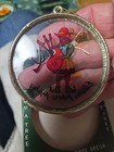 VTG 12 Days of Christmas GLASS ORNAMENTS Hand Painted TRIM A TREE Hong Kong Boxe — photo 8