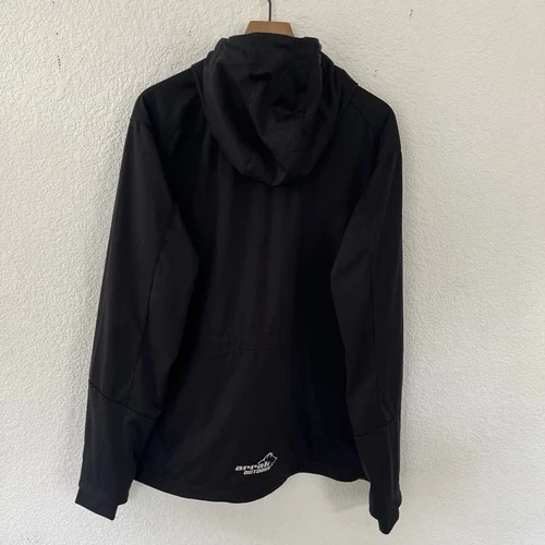 Arrak Outdoor AKKA Mens XL Softshell Jacket WP-3000 Black Sweden image 13