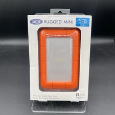 LaCie RUGGED MINI 5TB All-Terrain Mobile Hard Drive - 130MB/s (STJJ5000400)