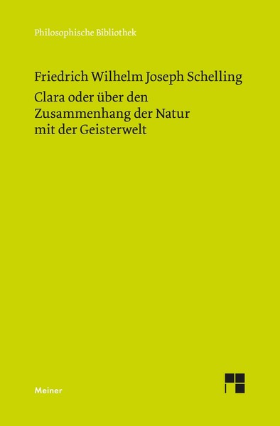 Clara Oder üBer Den Zusammenhang Der Natur Mit Der Geisterwelt, Friedrich W ...-image