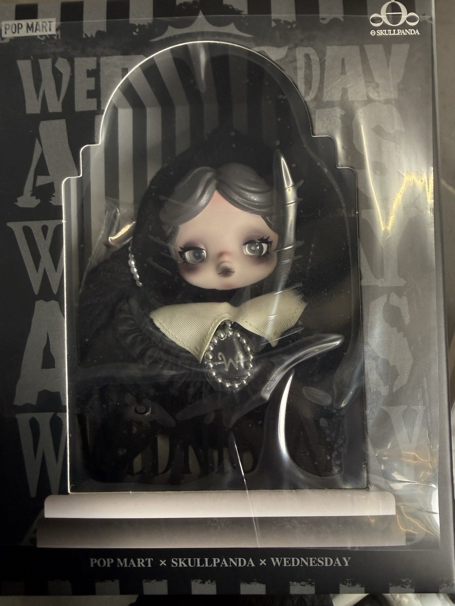 SKULLPANDA × WEDNESDAY PLUSH (CLASSIC DRESS VERSION) | eBay