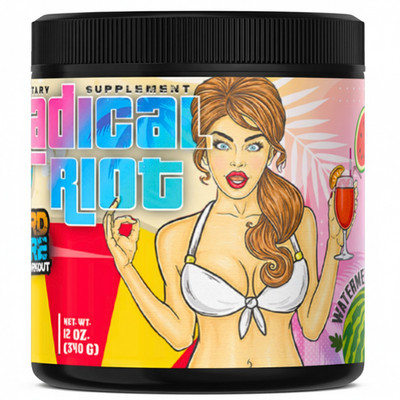 AMERICAN SUPPS  Radical Riot Booster Pre Workout 340g