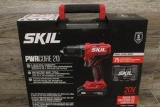 Skil 20V Brushless Cordless Hammer Drill Set With 75 Piece Bit Set Included