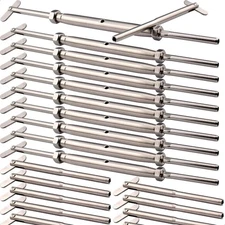 Cable Railing Hardware Kit, for 1/8" Cable Railing System of Metal Post