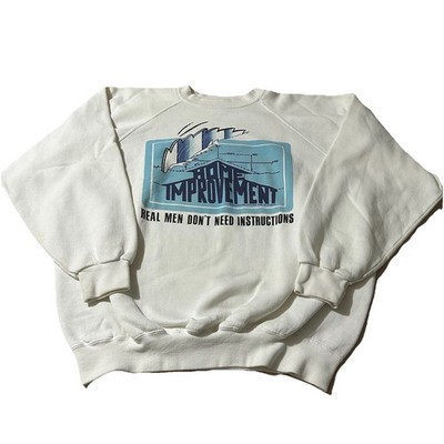 Vintage 90s Stanley Desantis Home Improvement TV Promo Sweatshirt XL