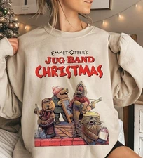 Vintage Jug Band Christmas Sweatshirt, Emmet Otter Christmas Shirt